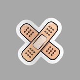 Heal with Care: Bandage Sticker